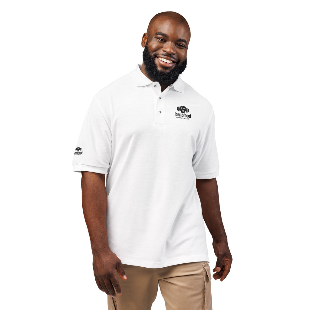 Embroidered Logo Polo Shirt — Classic Corporate Golf Polo