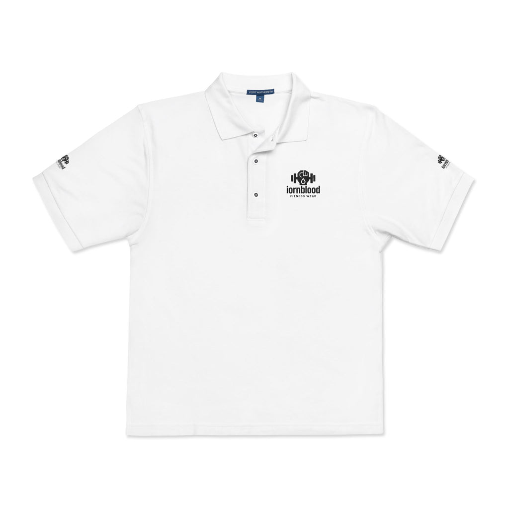 Embroidered Logo Polo Shirt — Classic Corporate Golf Polo
