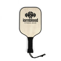 Pickleball Paddle Set — Iornblood Logo Wooden Paddles with Balls